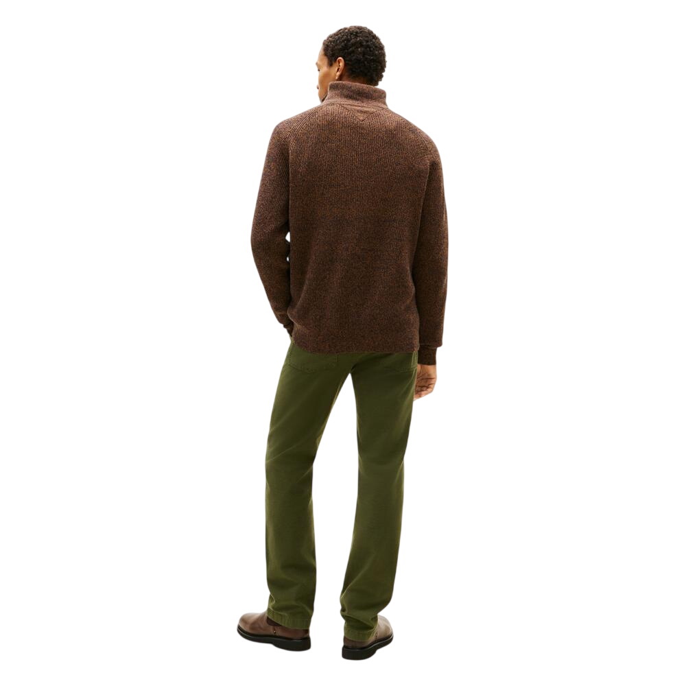 Tommy Hilfiger Fisherman Rib Zip Mock